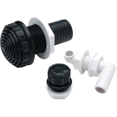 Seachoice Bait Tank Plumbing Kit 1-1/2" ID Hose 89631